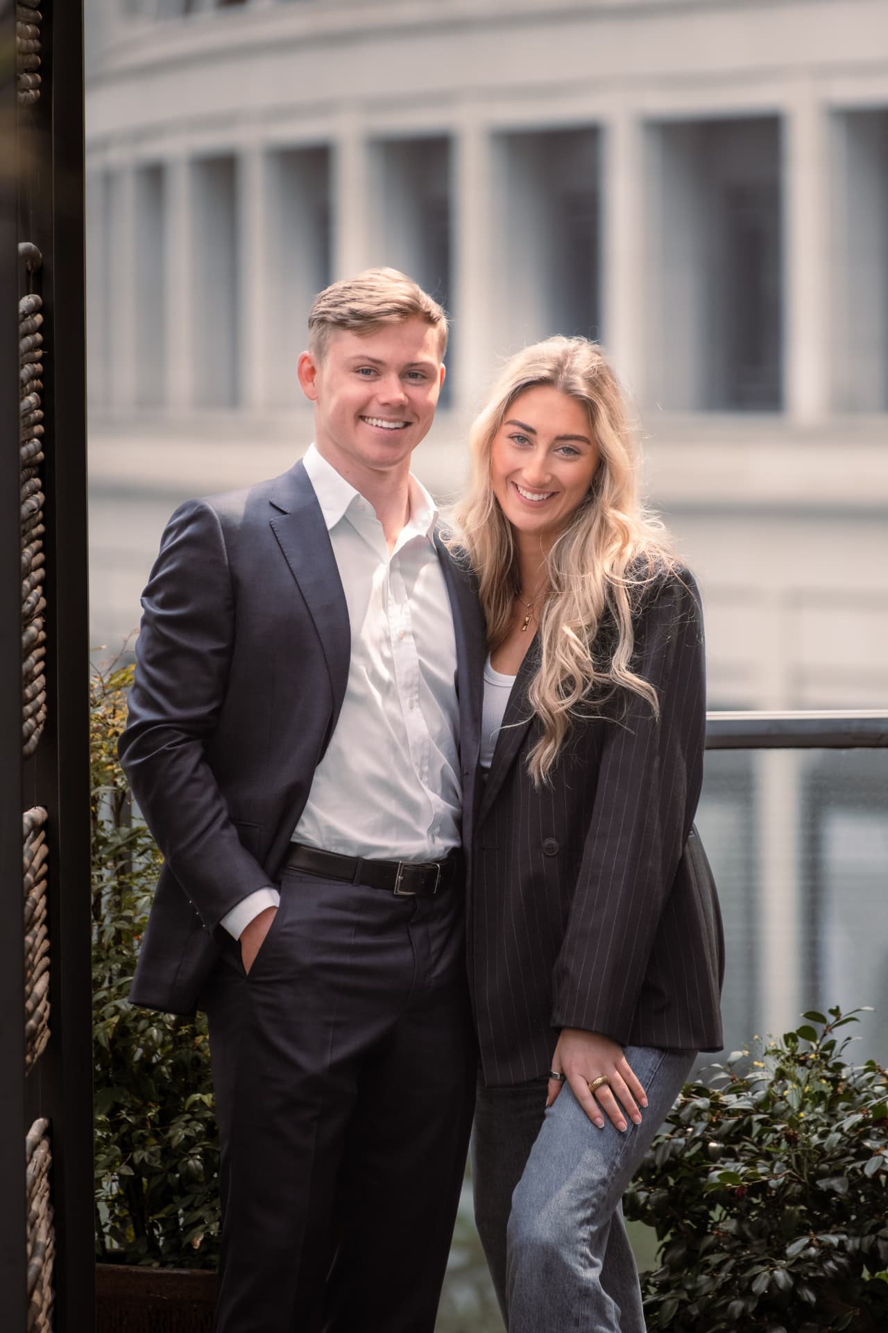 Chloe Allan and Ken Beattie, founders of SANA